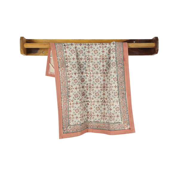 Hand Block Printed Kitchen Towel - Lily Earth