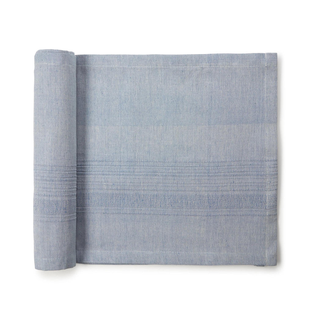 Handwoven Cotton Runner - Juniper Berry
