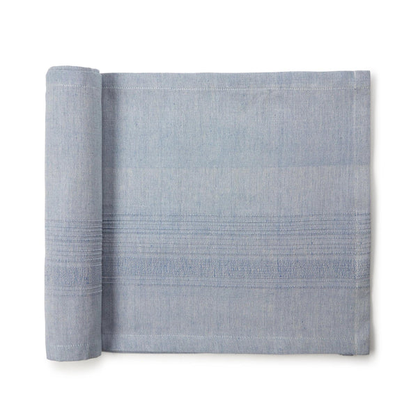 Handwoven Cotton Runner - Juniper Berry