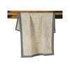 Hand Block Printed Cotton Towel - Tea Break - Bagel