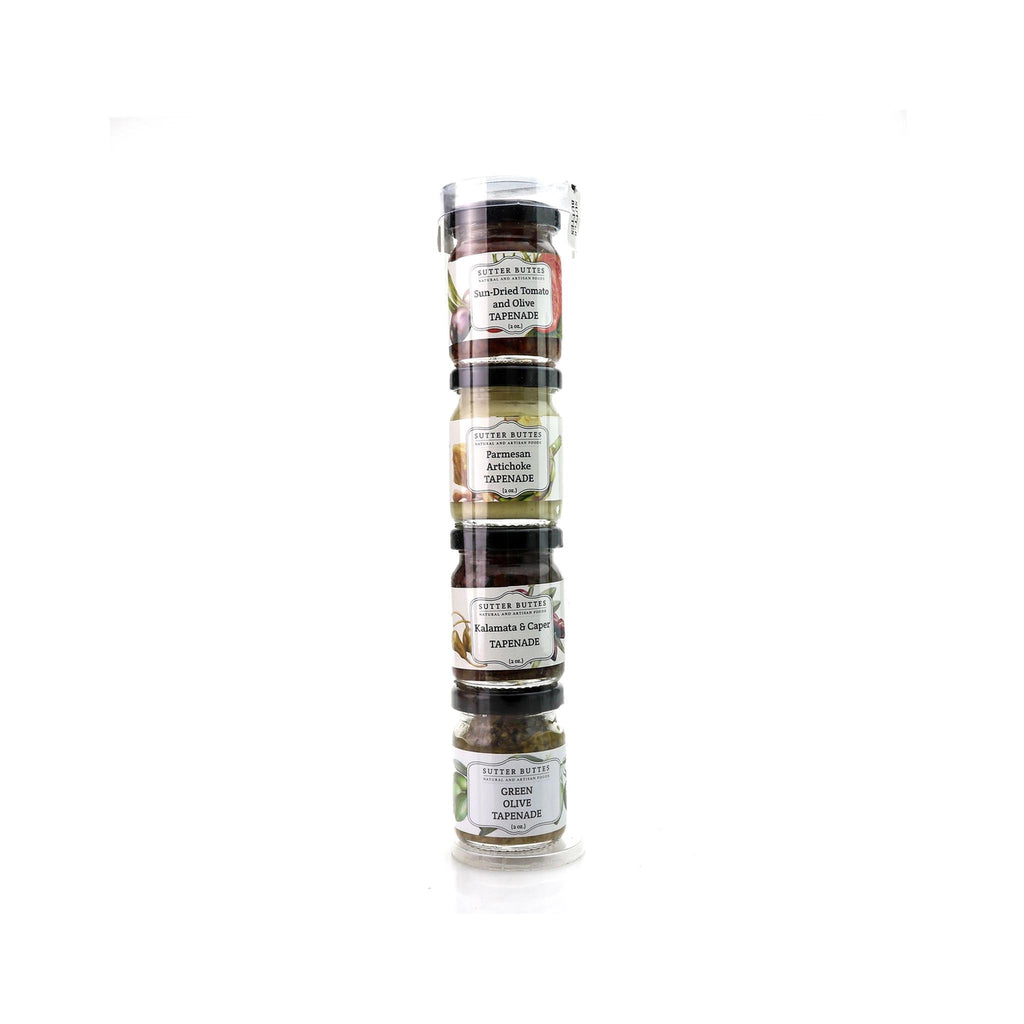 Sutter Buttes Tapenade 4 Pack Gift Tube