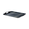 Navy & Green Plaid Large Melamine Tray - profile
