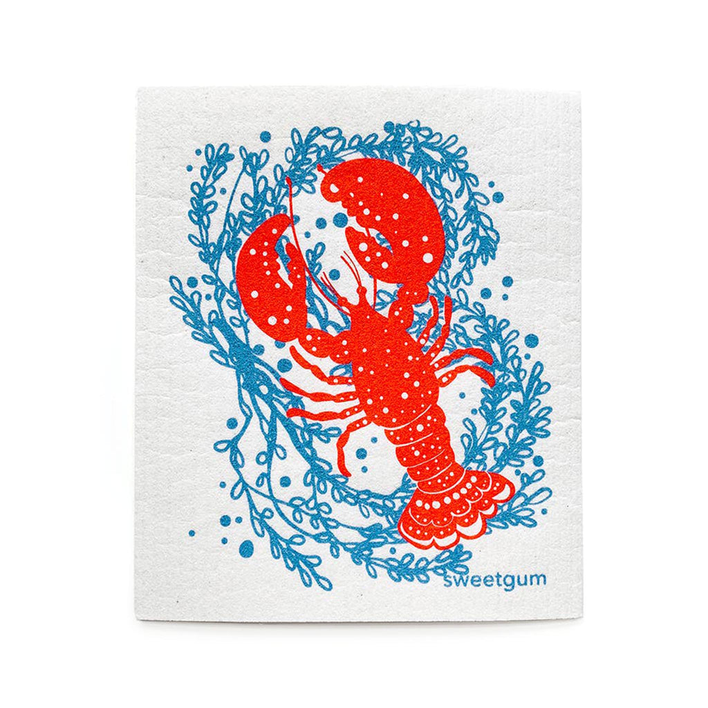 Lobster Swedish Dishcloth