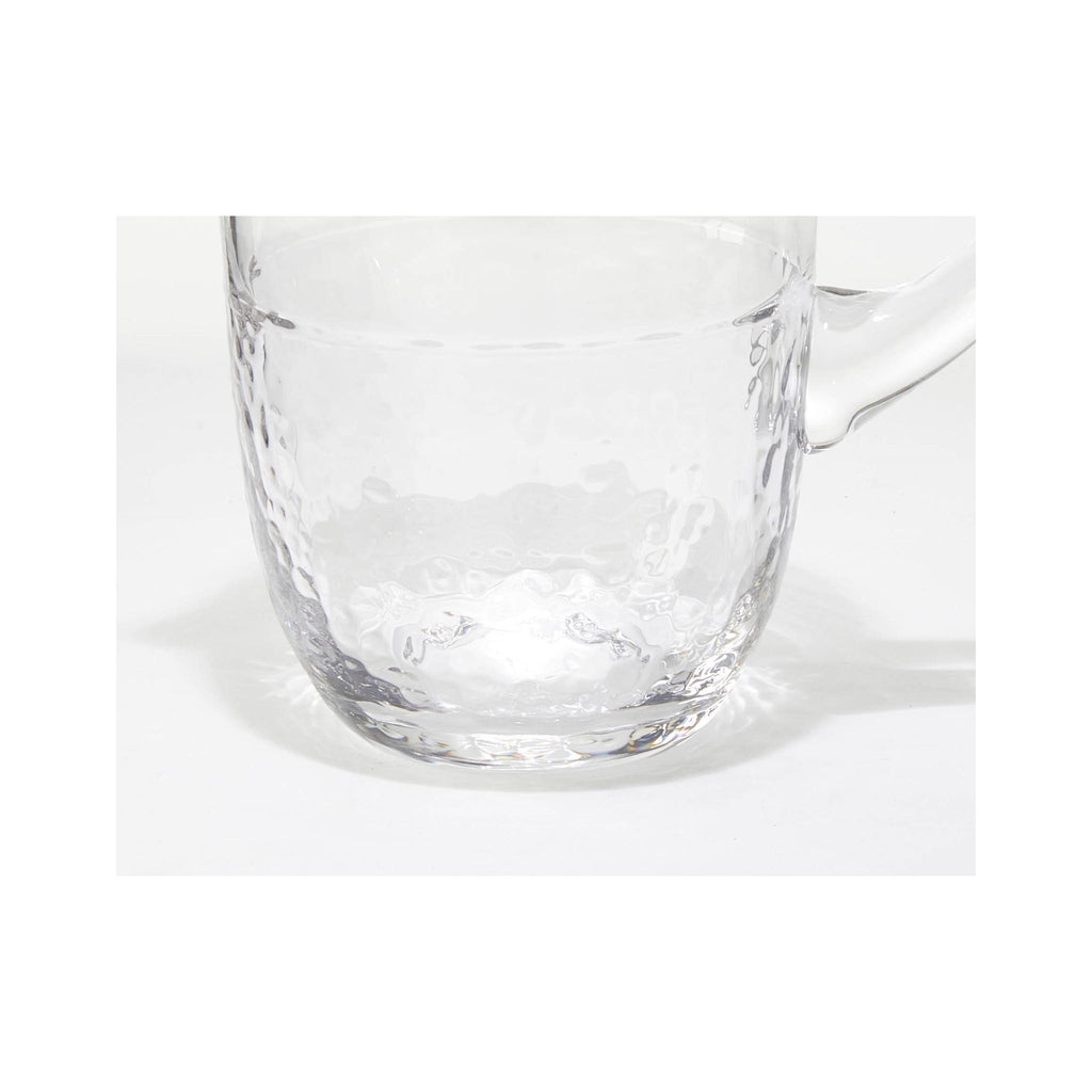 Monte Glass Beverage Pitcher - bottom detail