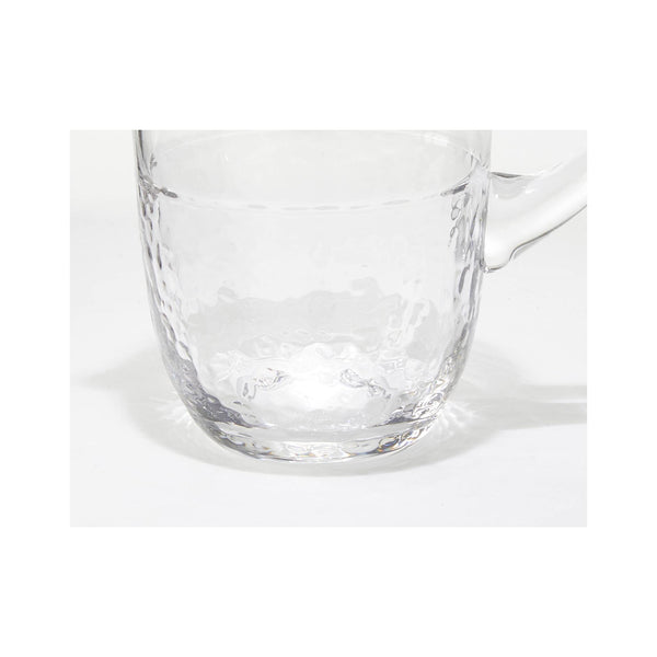 Monte Glass Beverage Pitcher - bottom detail