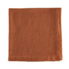 Logan Solid Cotton Napkins - Umber