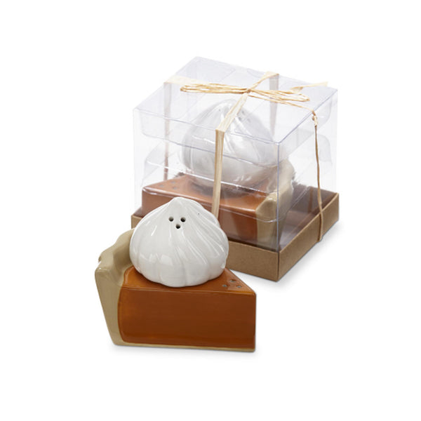 Pumpkin Pie & Whipped Cream Salt & Pepper Set