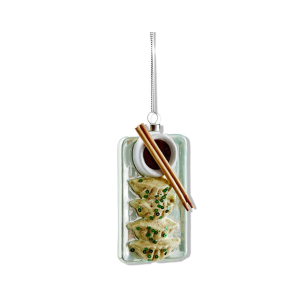 Pot Sticker Glass Ornament
