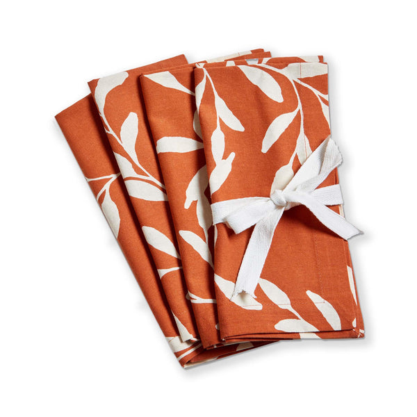 Autumn Botanical Napkin Set of 4