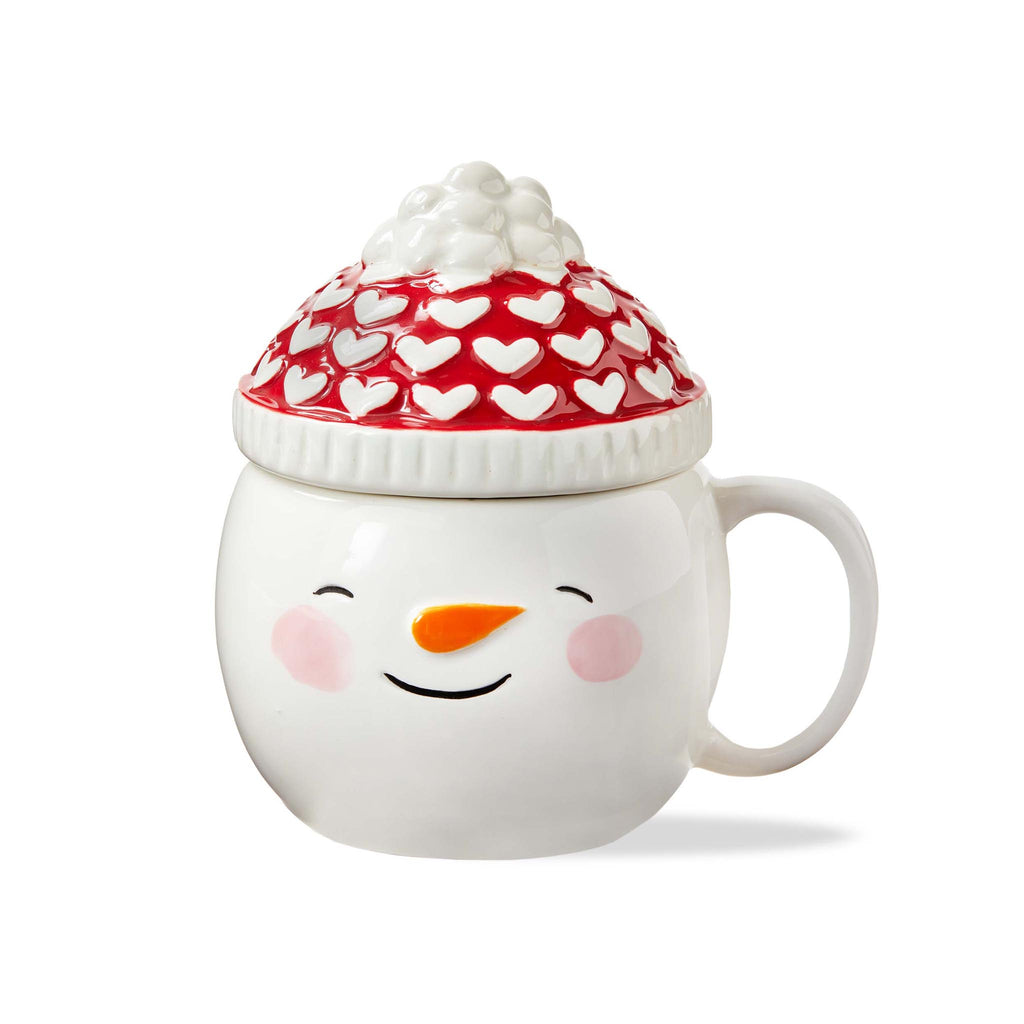 Snowman Lidded Mug