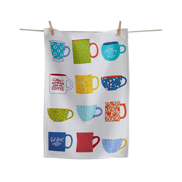 Cups & Mugs Dishtowel