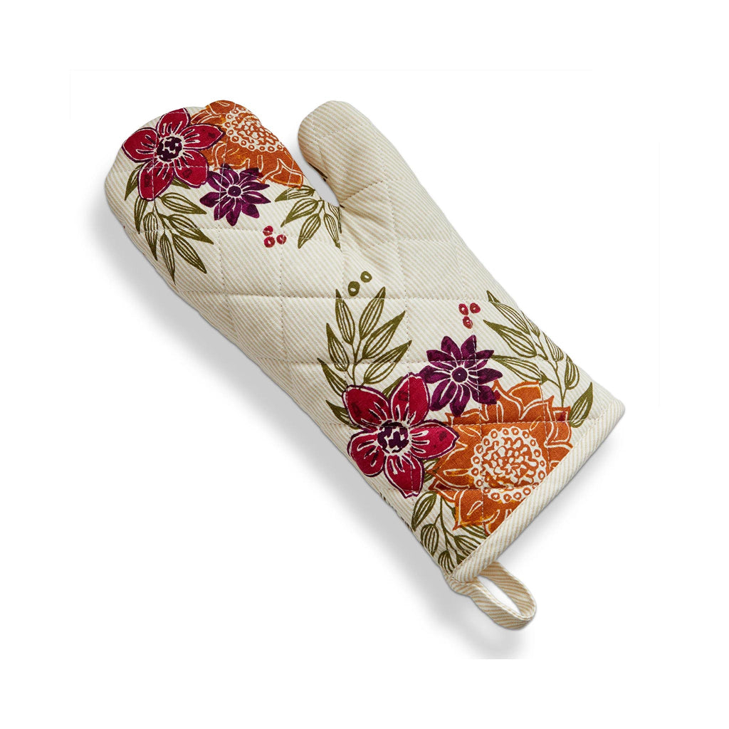 Autumn Blooms Oven Mitt