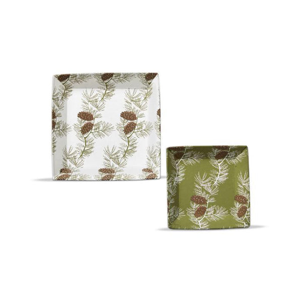 Wild Pine Catch All Tray Set of 2