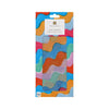 Wavy Multicolor Tissue Paper - 4 Sheets - packaging