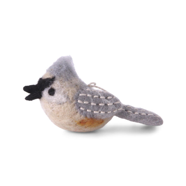 Tufted Titmouse Spring Ornament