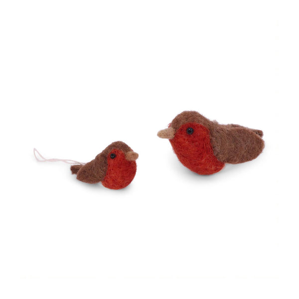 Felt Robin Ornaments