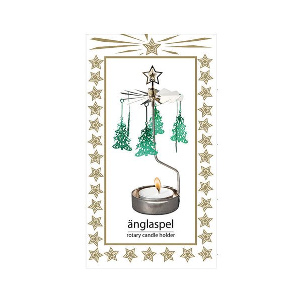 Swedish Tealight Rotary Candleholders - Christmas Tree - packaging