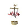 Swedish Tealight Rotary Candleholders - Cardinals