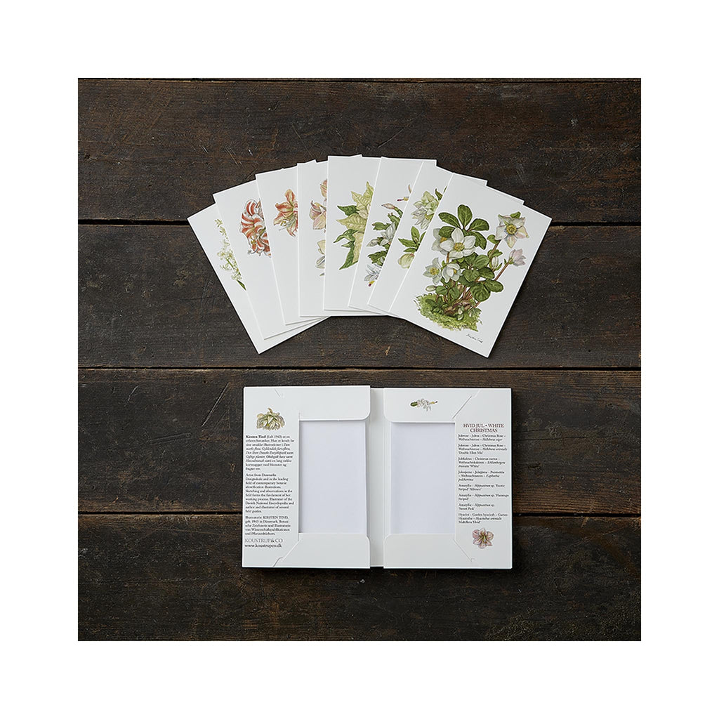 White Christmas Notecards Set of 8