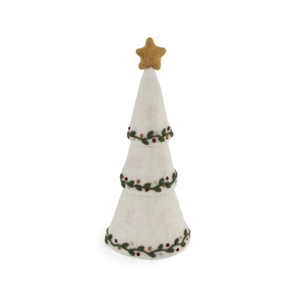 Felt Embroidered Christmas Tree 3 in 1