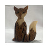 Bark Woodland Animal Figures - Fox Medium