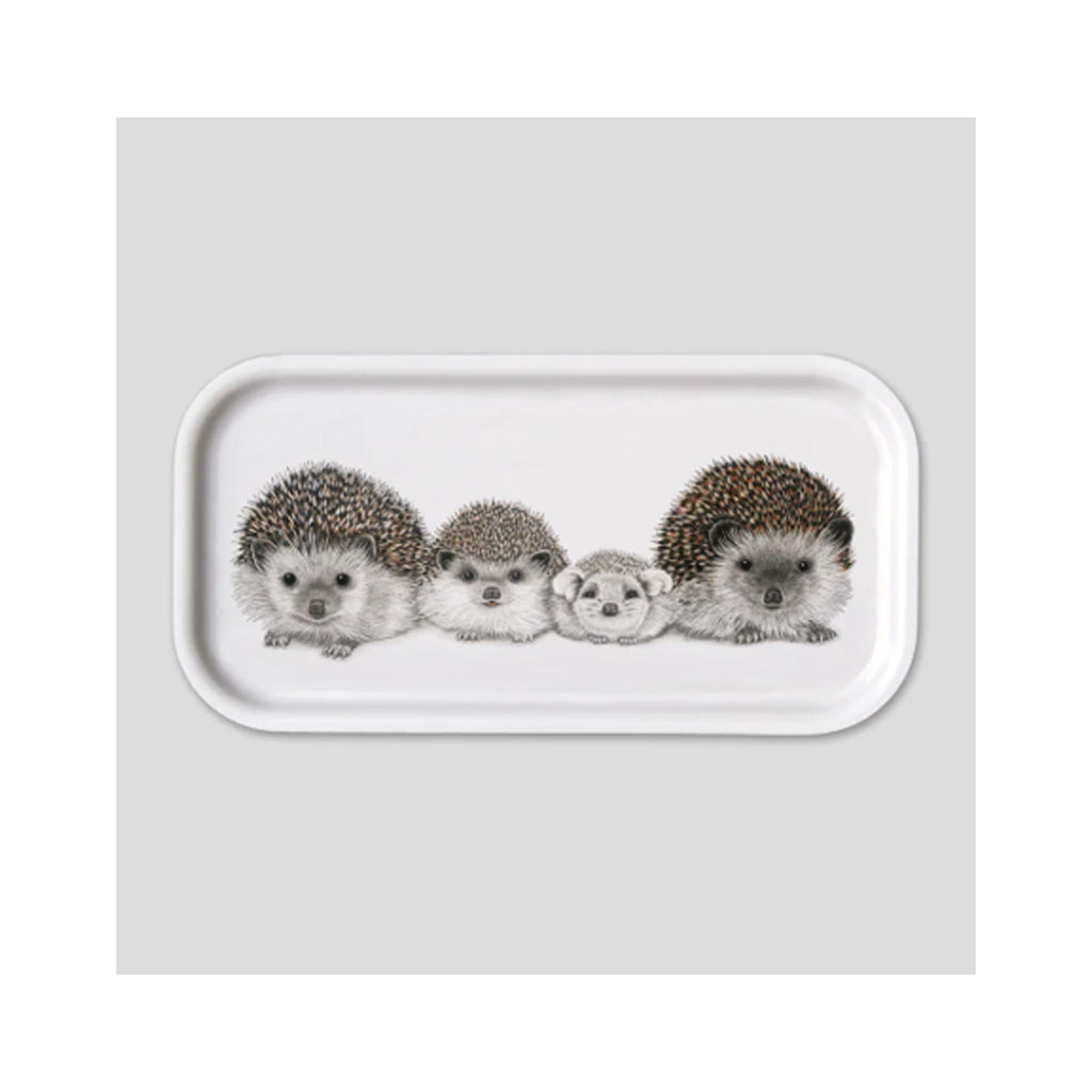 Large Rectangle Tray- Henry's Hedgehog Family