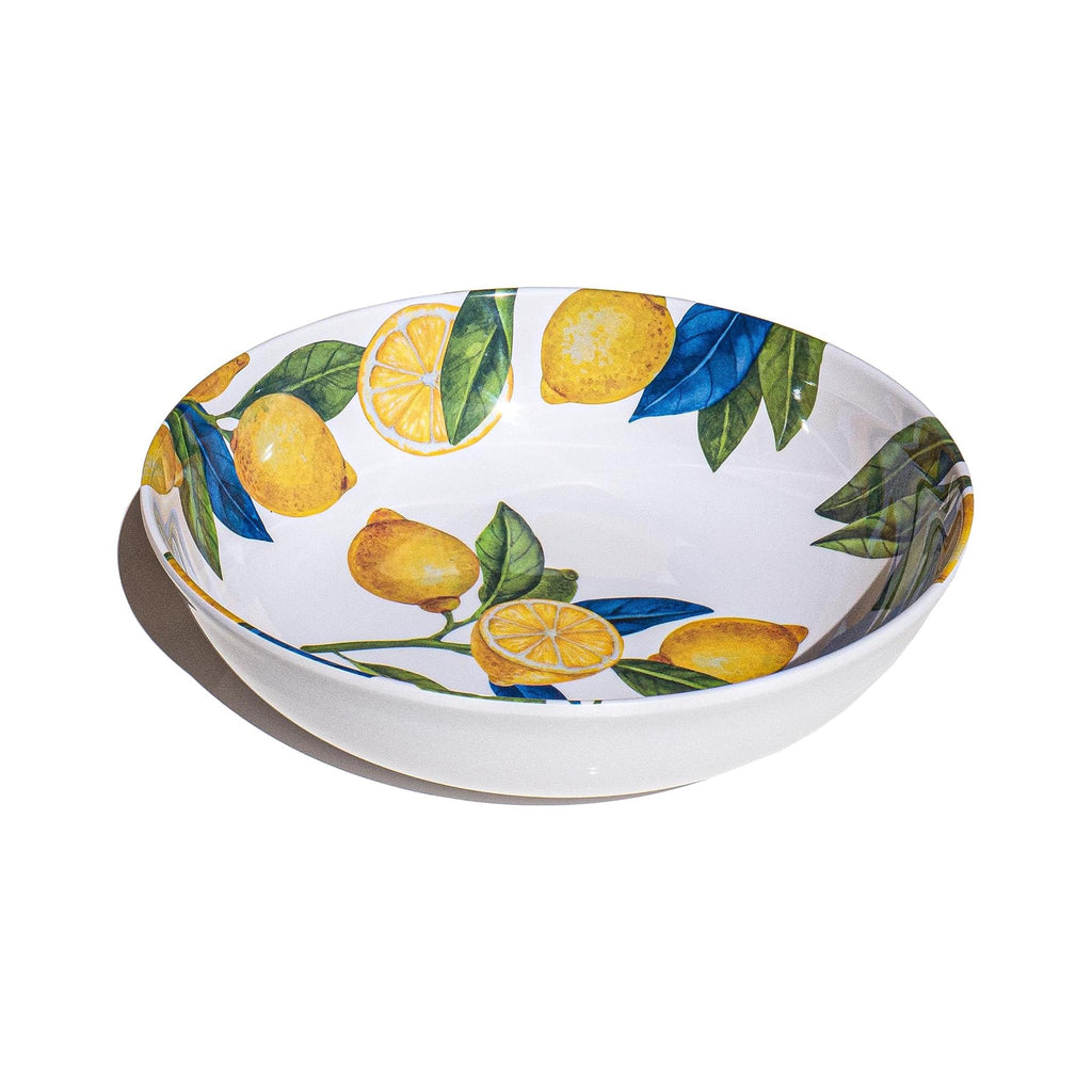 Lemon Orchard Melamine Serving Bowl