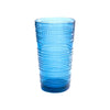 Beaded Jumbo Plastic Tumblers - Cobalt Blue