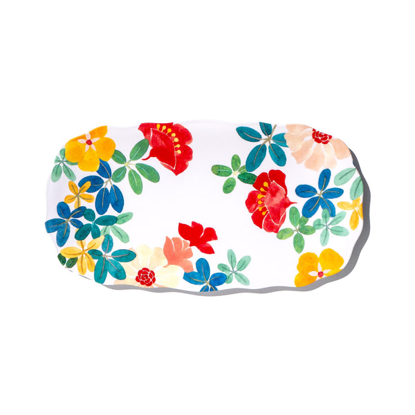 Audrey Floral Appetizer Tray