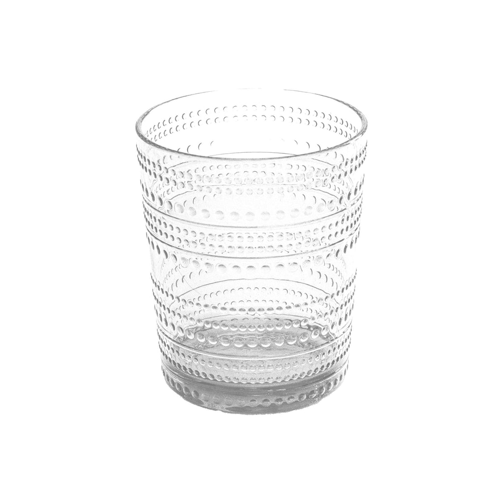 Beaded DOF Short Tumblers - Clear