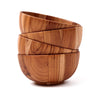 Teakhaus Moon Individual Salad Bowl