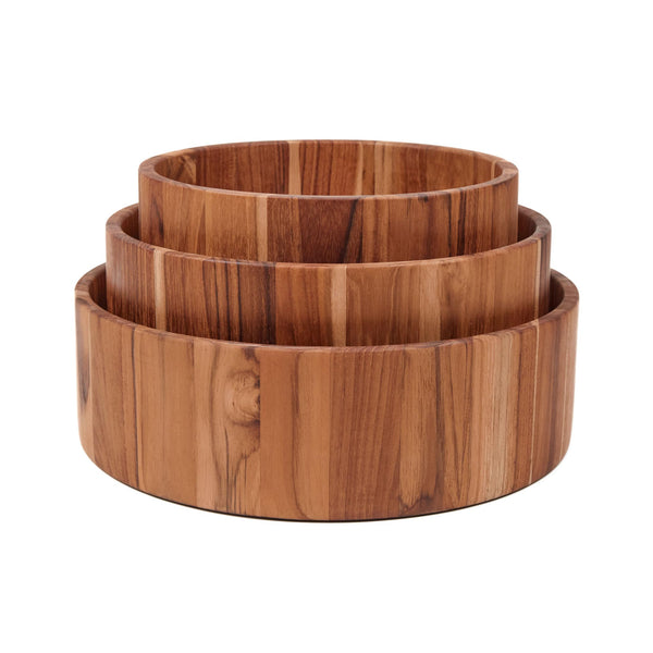 Teakhaus Bold Salad Bowls