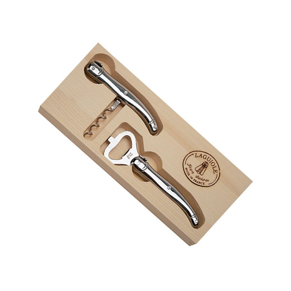 Jean Dubost Corkscrew & Bottle Opener - Stainless