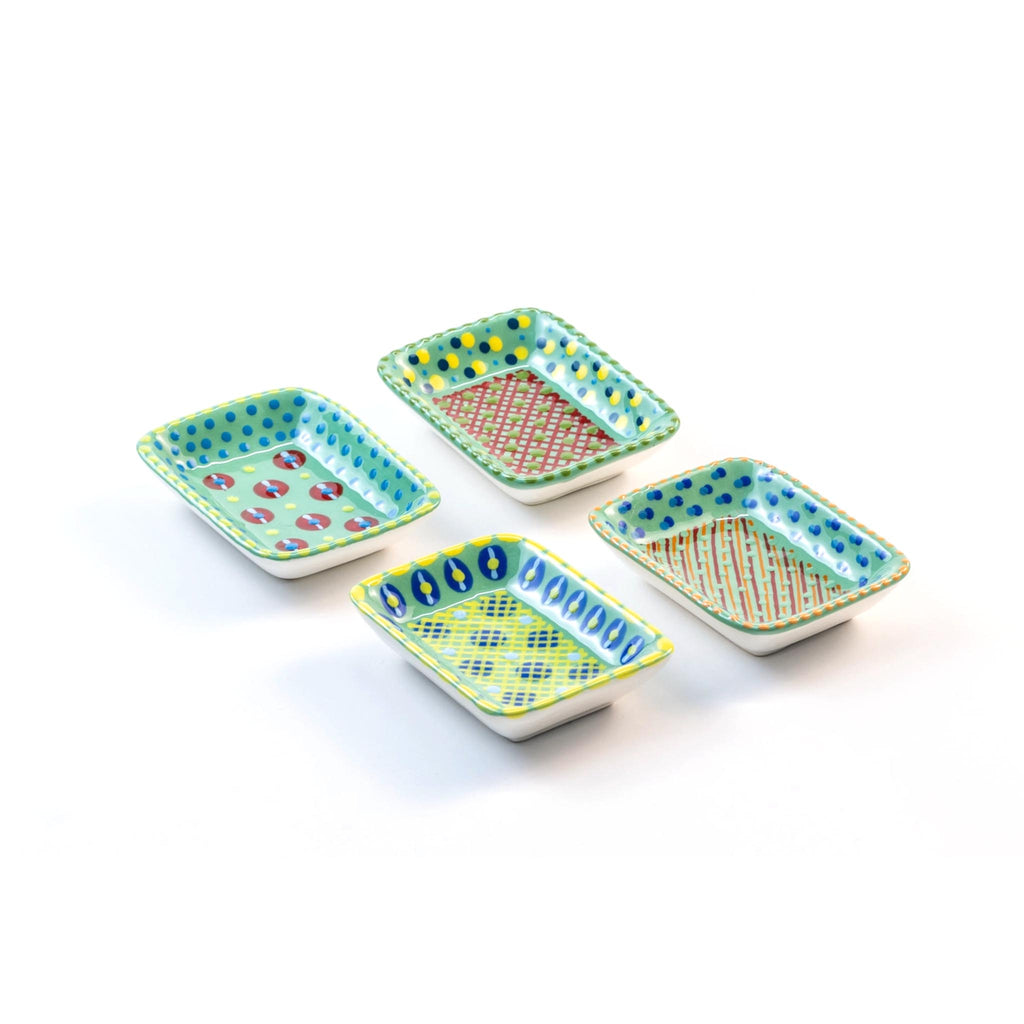 Potterswork Ceramic Tiny Dish - Jasper Green