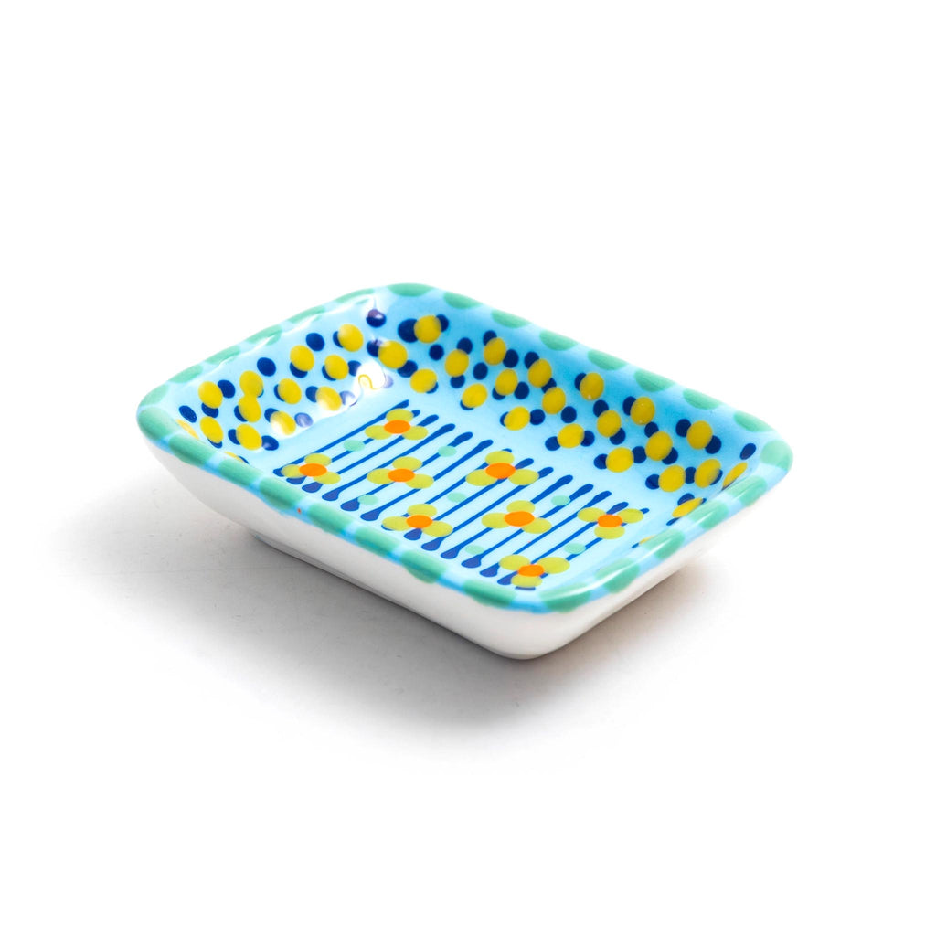 Potterswork Ceramic Tiny Dish -Baby Blue