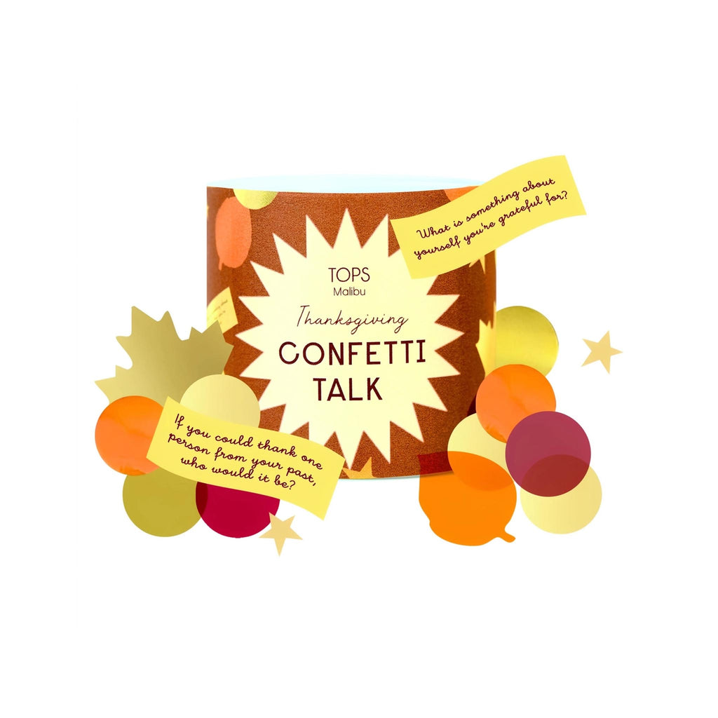 Confetti Talk Conversation Table Sprinkles - Thanksgiving
