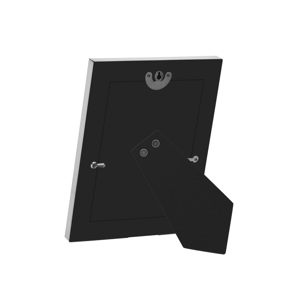 Regis Silver Trim Black Frame- back