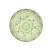 Kiri Porcelain Bowl - Green Lotus - Large - interior