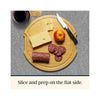 Flip, Serve & Store Round Charcuterie Board with Locking Lid