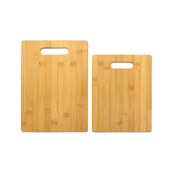 Bamboo 2pc Cutting Board Set