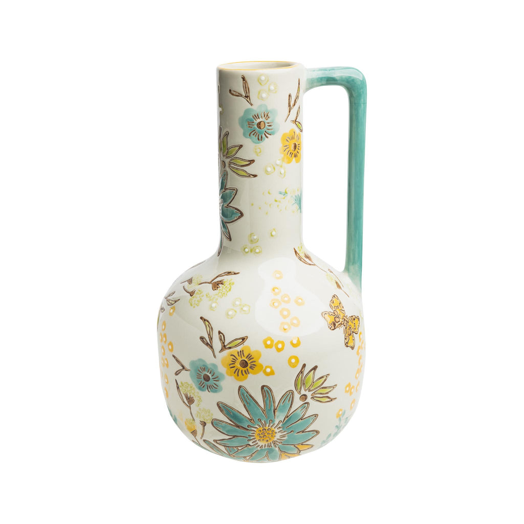 Charming Cottage Vase - Single Handle