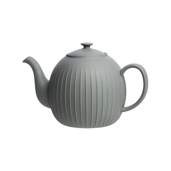 Vintage Grey Ceramic Teapot