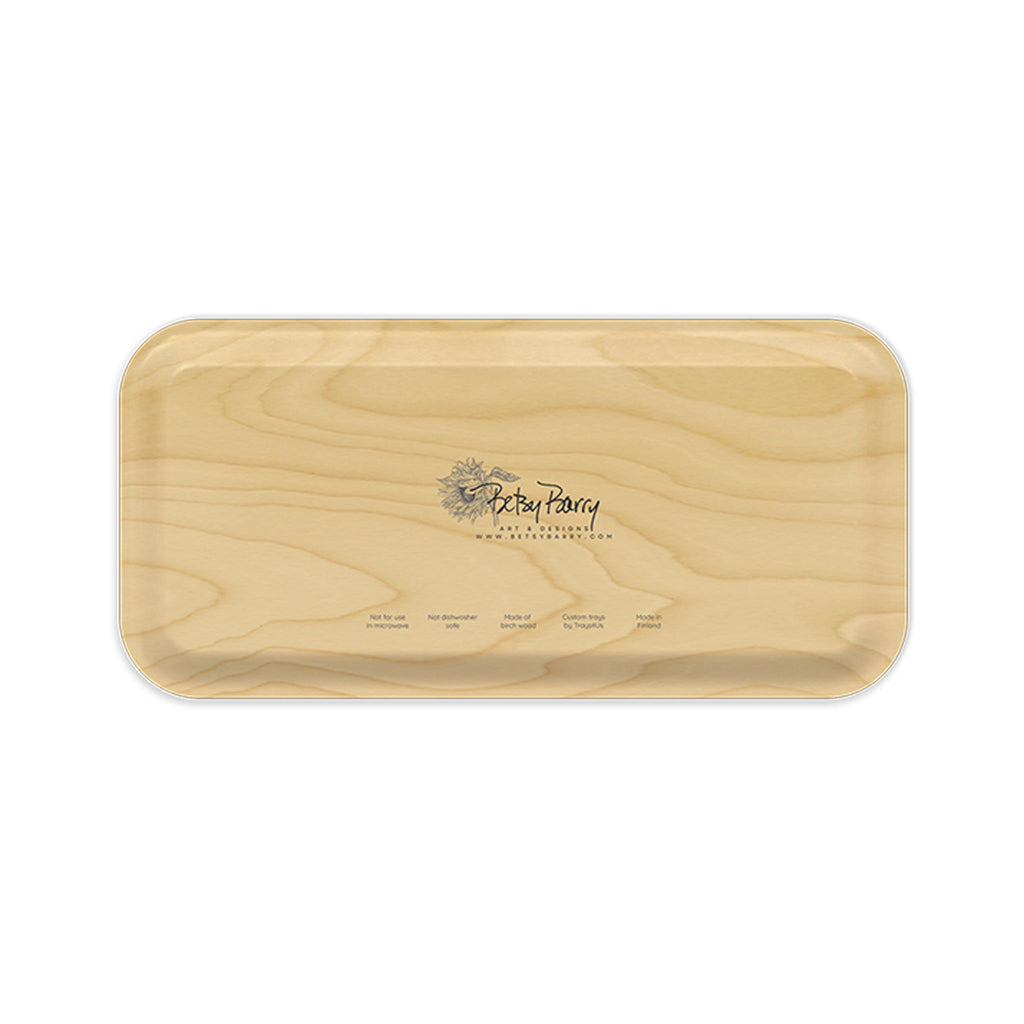 Finnish Birch Tray - Small - Cheese - back