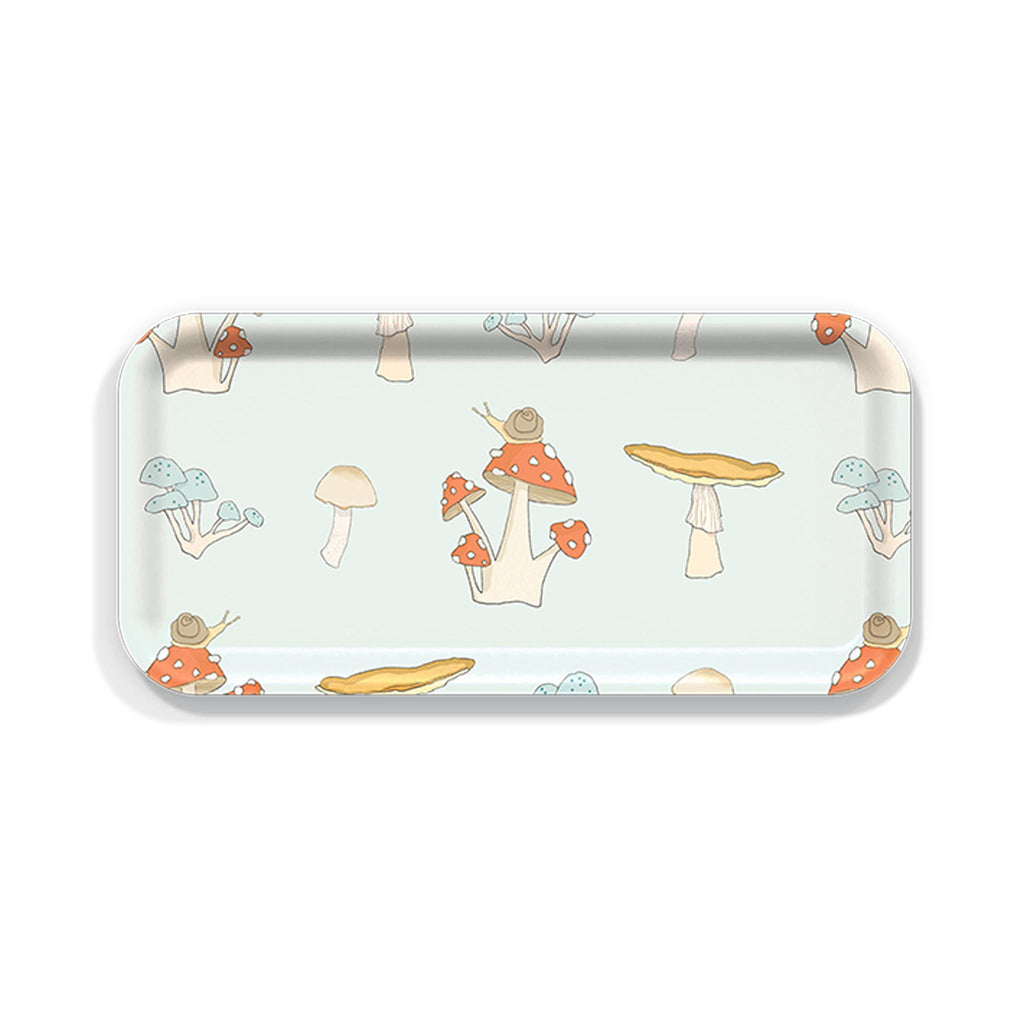 Finnish Birch Tray - Small - Mushrooms