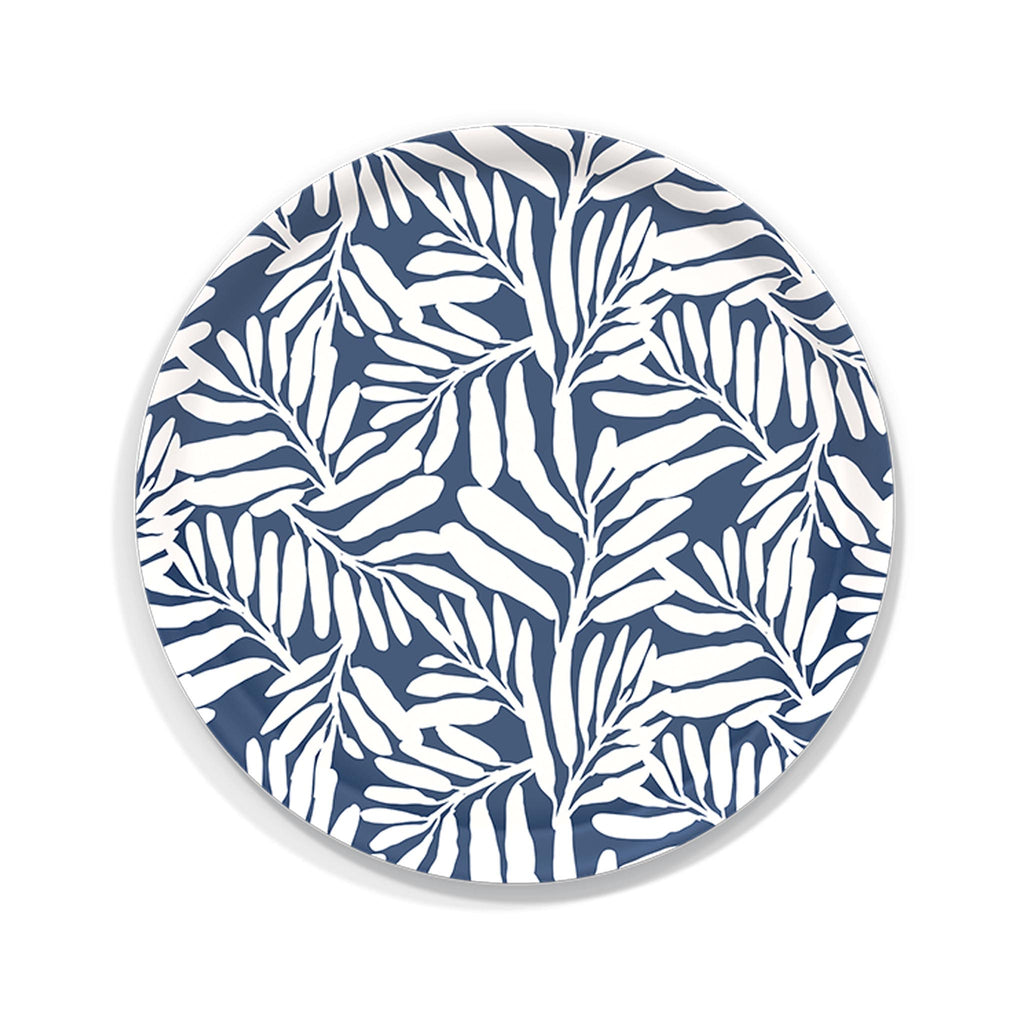 Finnish Birch Tray - Round - Sirpa Cowell Leaf