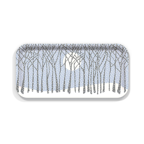 Finnish Birch Tray - Small - Winter Solstice