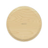 Finnish Birch Tray - Round - Vintage Skiis - back