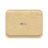 Finnish Birch Tray - Large - Midnight Garden - back