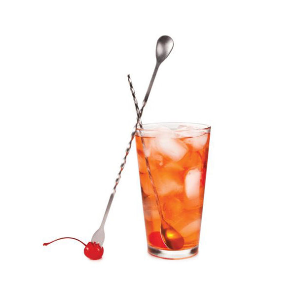 Trident Cocktail Spoon - in use