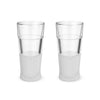 HOST FREEZE  Beer Glass Set of 2 - empty